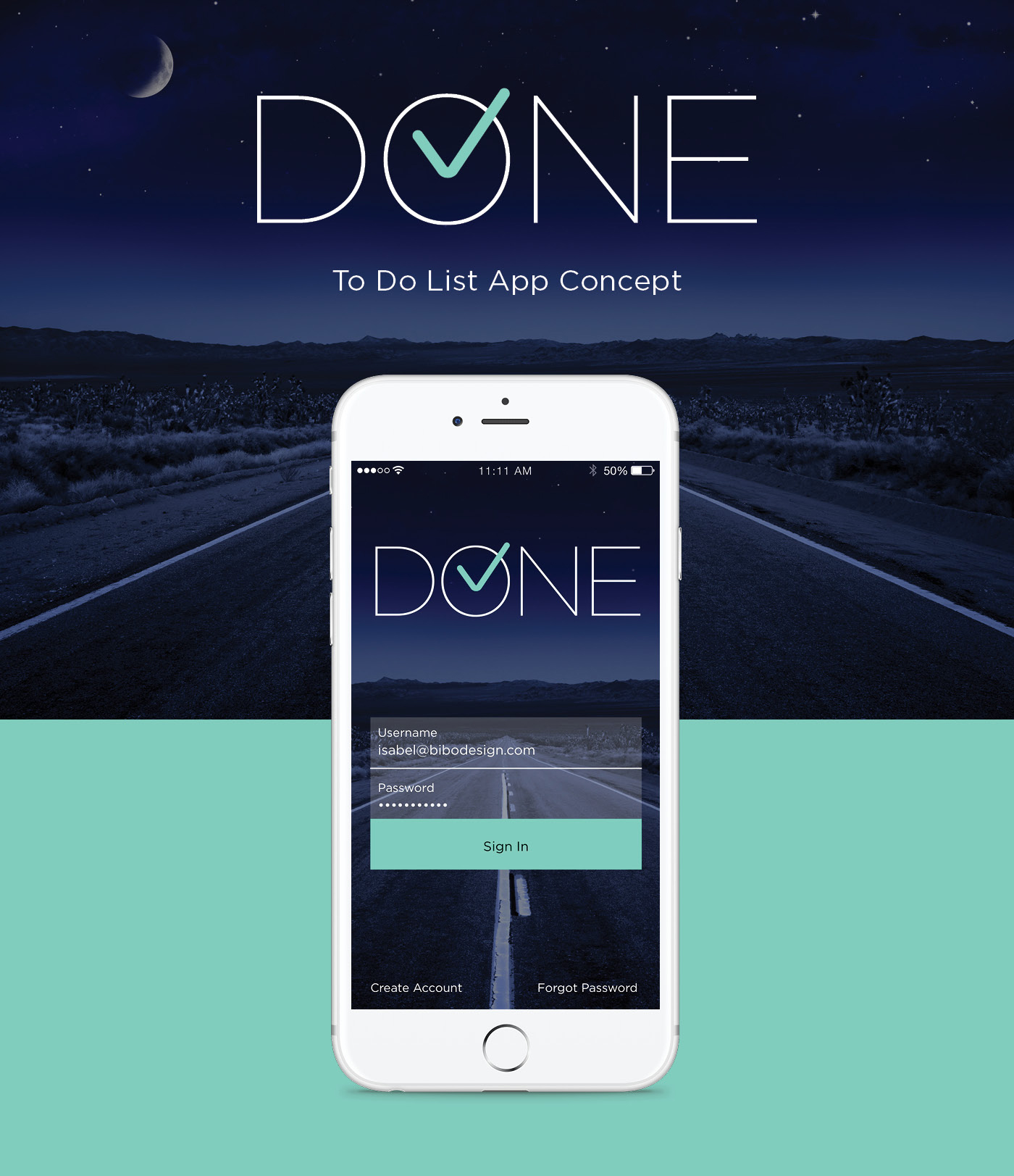 done landing page