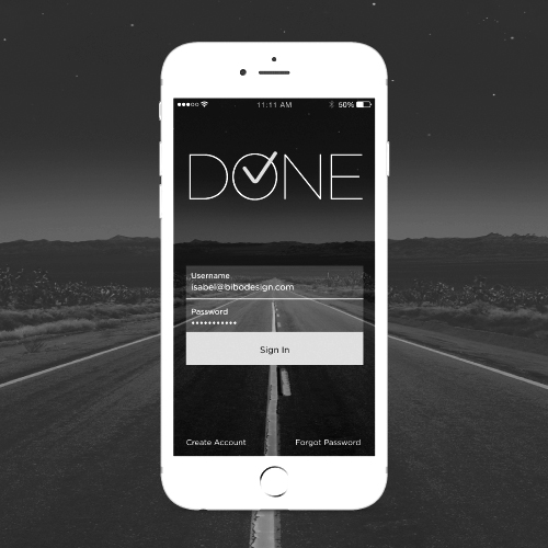 done mobile app